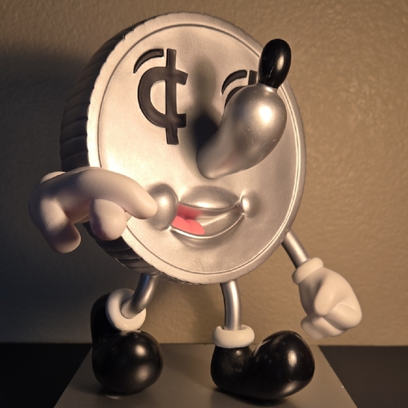 Kidrobot X Jeremyville Lucky Money Coin Vinyl Art Toy Bank - Picture 7 of 7